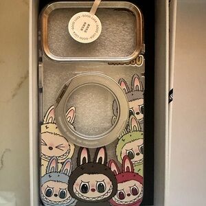 La bubu iPhone 17 pro max Case with Ring Holder